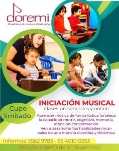 Clases de iniciación musical presencial y online