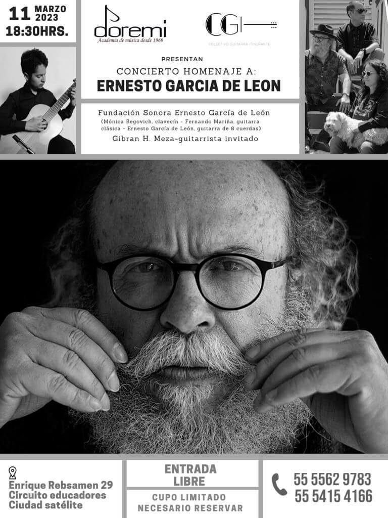 Concierto Homenaje a Ernesto García de León