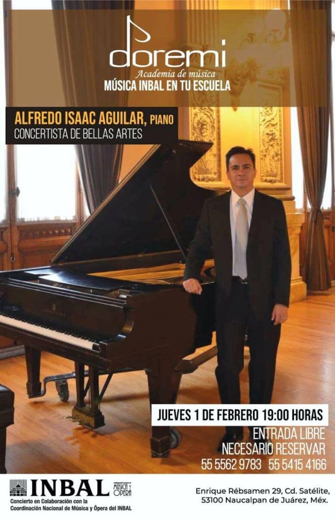 Alfredo Isaac Aguilar en concierto