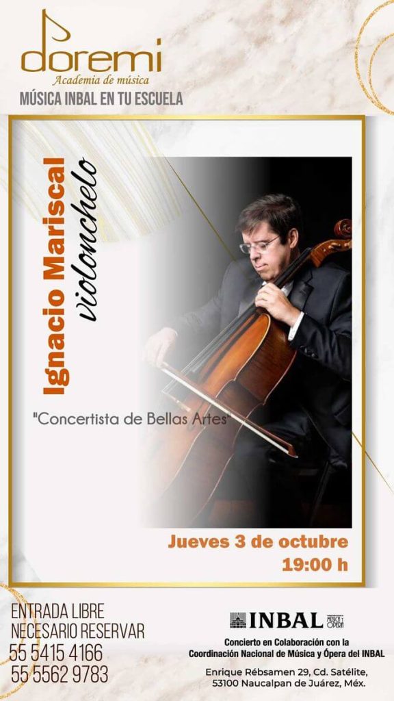 Ignacio Mariscal en concierto