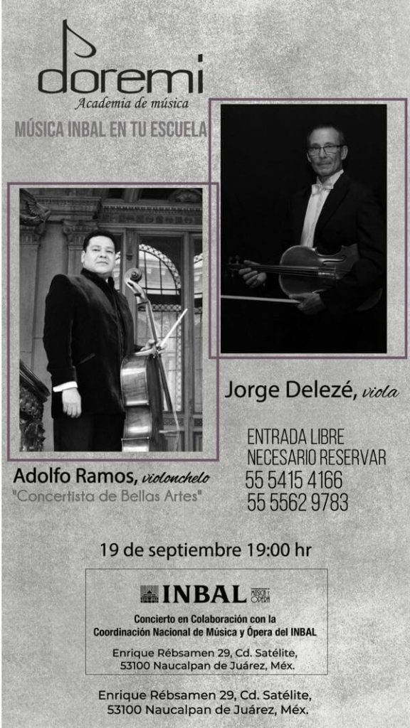Jorge Deleze y Adolfo Ramos en concierto