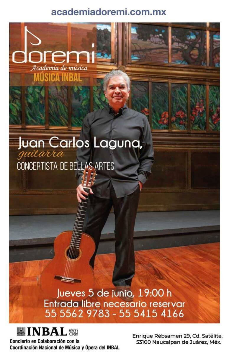 Juan Carlos Laguna en concierto mayo 2025