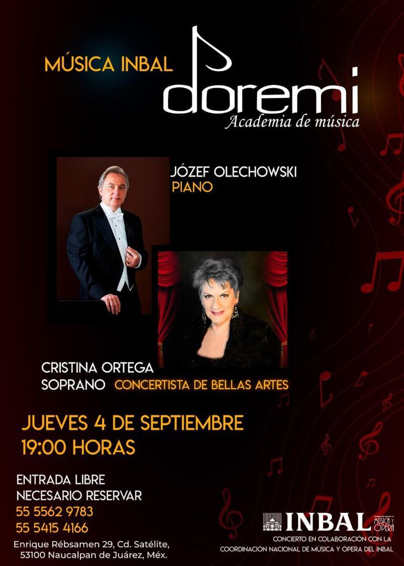 Jozef y Cristina en concierto