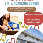 Descuentos de inicio de año 2026 en Academia DoReMi